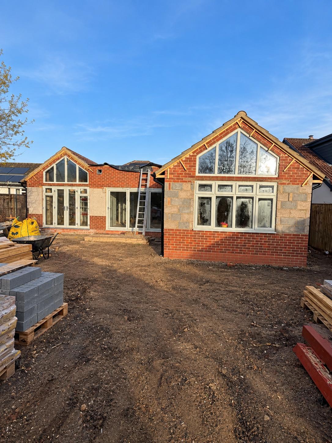 Extension under construction
